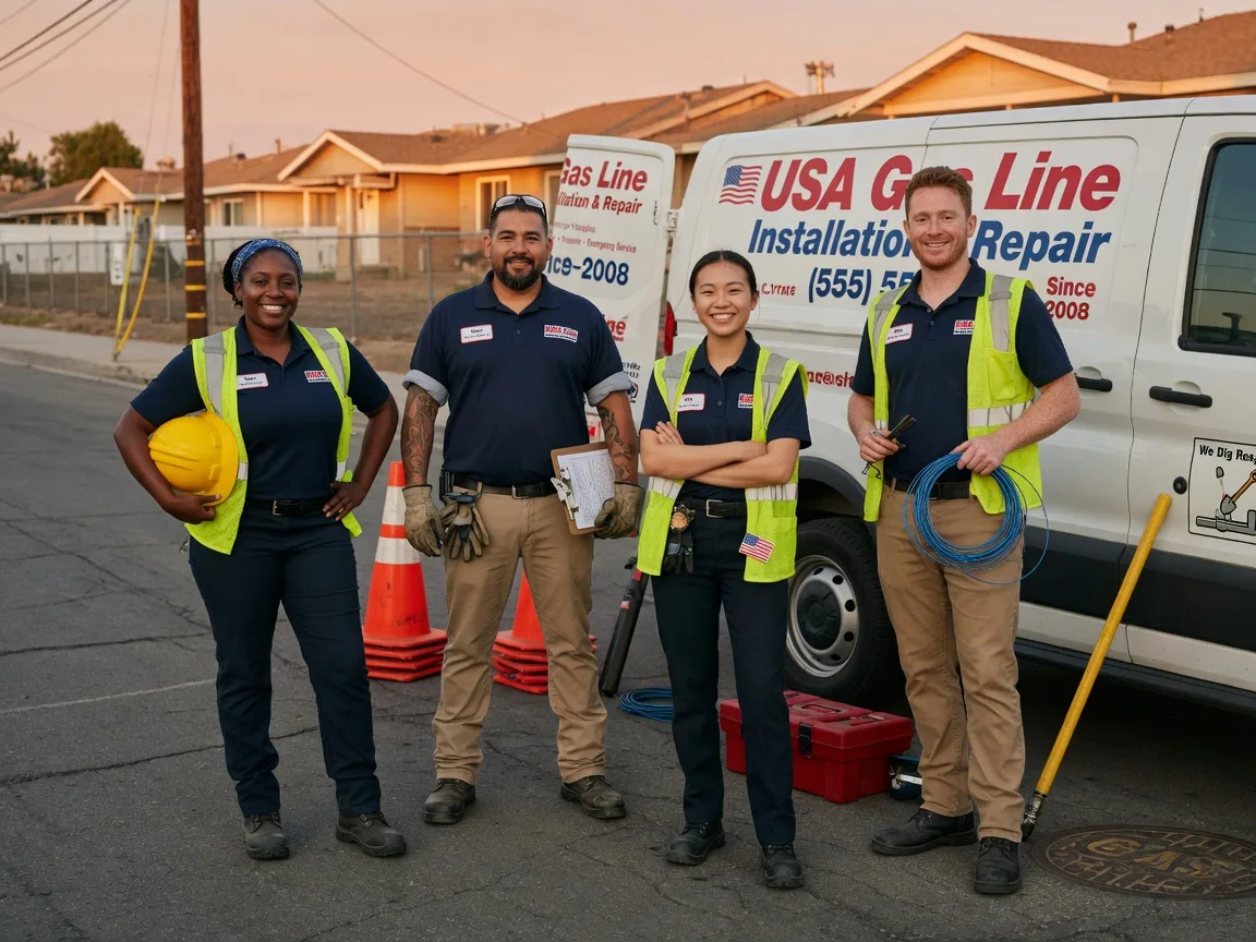 Gas Line Installation company in California Hot Springs, CA